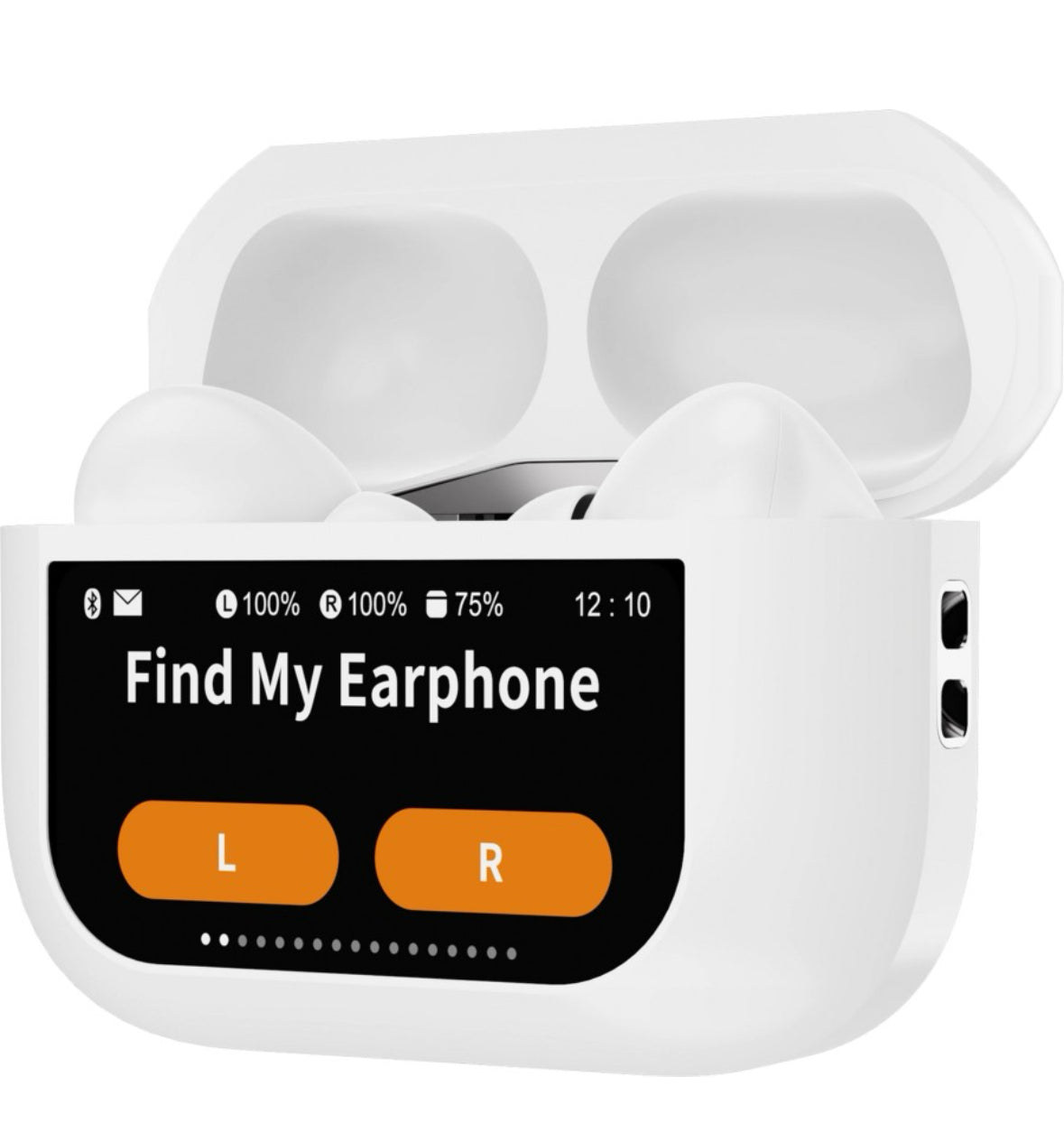 Wireless Earbuds, 30dB Noise Cancelling Earbuds,Ear Buds,Touchscreen Charging Case 2.01", 40H Total Playtime, Dual Dynamic Drivers, Stereo Sound for Sports